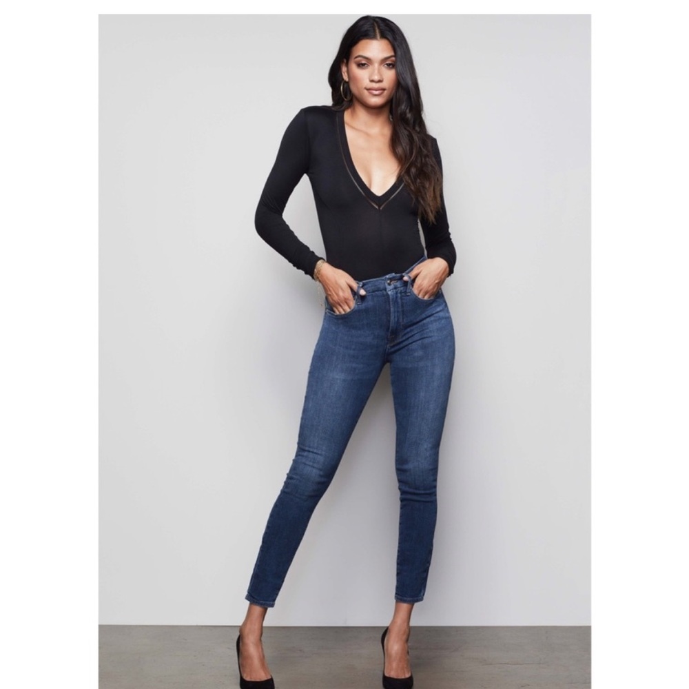 NWT Good American Good Legs High Blue265 Jeans